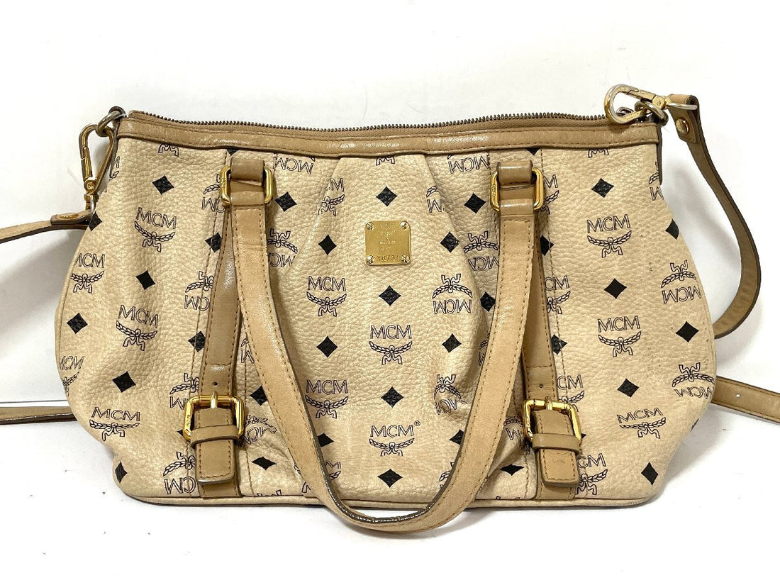 MCM ヴィセトス トートバッグの正面写真