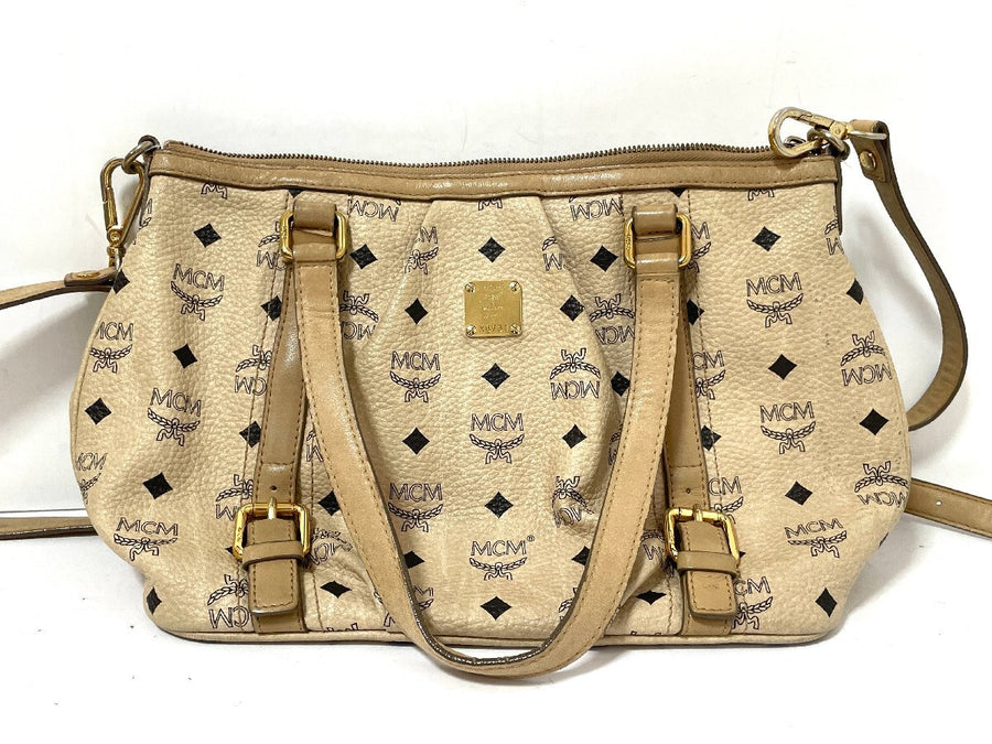 MCM ヴィセトス トートバッグの正面写真