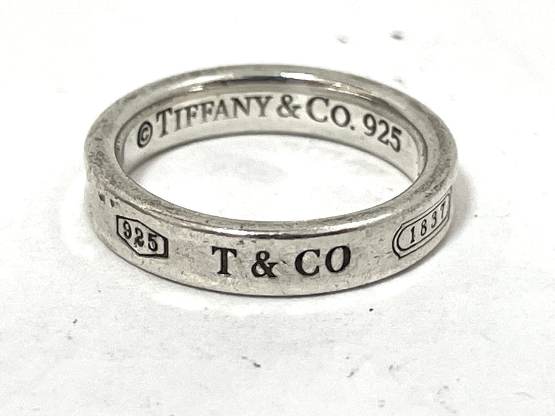 ティファニー 1837 リングの自社ヤフオク出品時の商品写真