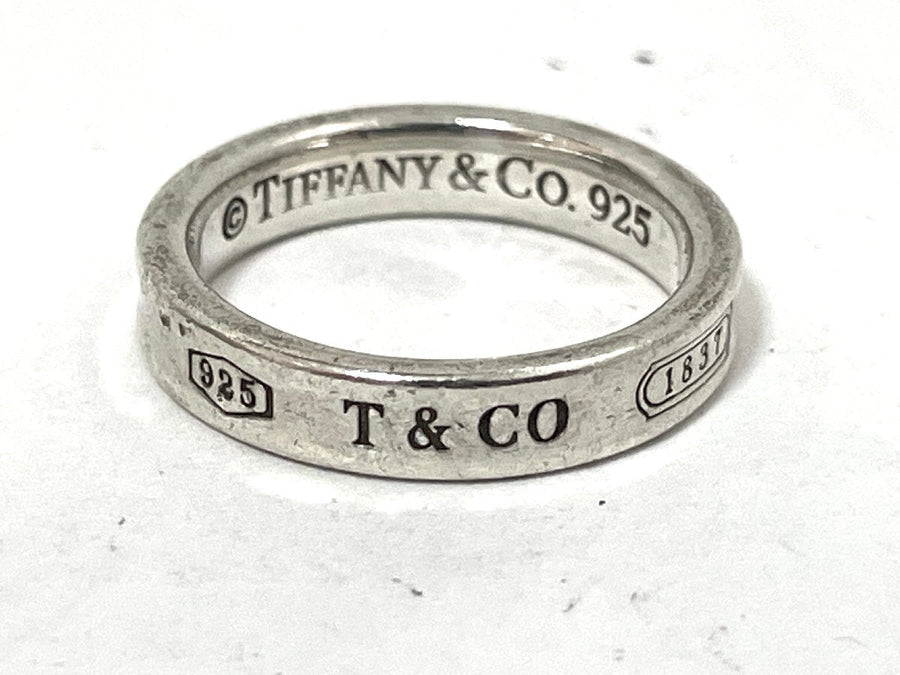 ティファニー 1837 リングの自社ヤフオク出品時の商品写真